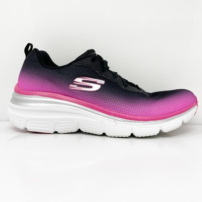 

Skechers Womens Fashion Fit Build Up 12717 Черные кроссовки для бега Размер 9, Черный, Fashion Fit Build Up