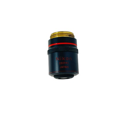 Nikon PhL Plan 4 DL 0.1 160/- Microscope Objective Lens 230991 Made in Japan
