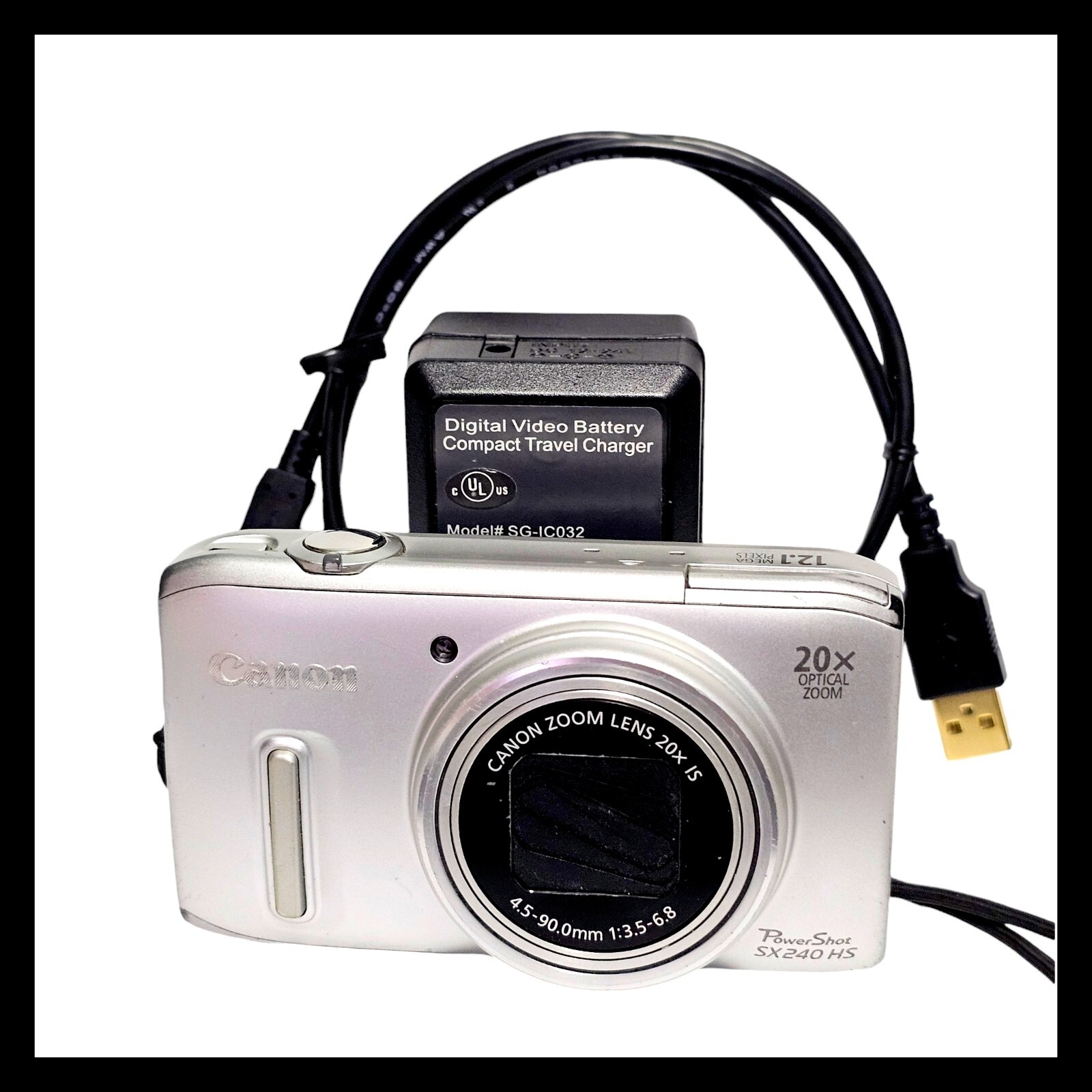 Canon PowerShot SX240 HS 12.1MP Compact Digital 20X Opt Zoom Canon PowerShot SX240 HS 12.1MP Compact Digital 20X Opt Zoom