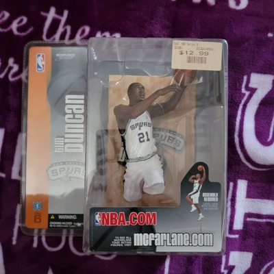 Rare McFarlane Tim Duncan San Antonio Spurs NBA series 6 5 Time Champion Best PF