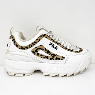 

Fila Womens Disruptor 2 5XM00827-120 Белая повседневная обувь Кеды Размер 7.5, Белый, Disruptor 2