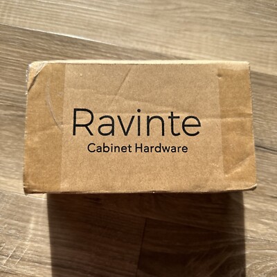 Ravinte 10 Pack LOT Drawer Pulls 1-1/4'' Solid Round Matte Black Knobs YN5HS10