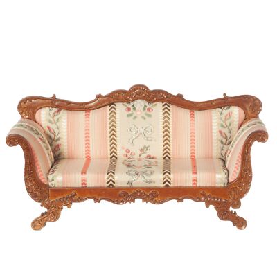 1:12 Empire Victorian Sofa Miniature dollhouse  furniture JBM jj07043wna