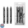 Pacific Arc Jumbo Water Soluble Graphite Sticks Set of 3, Soft 2B, 4B, 6B