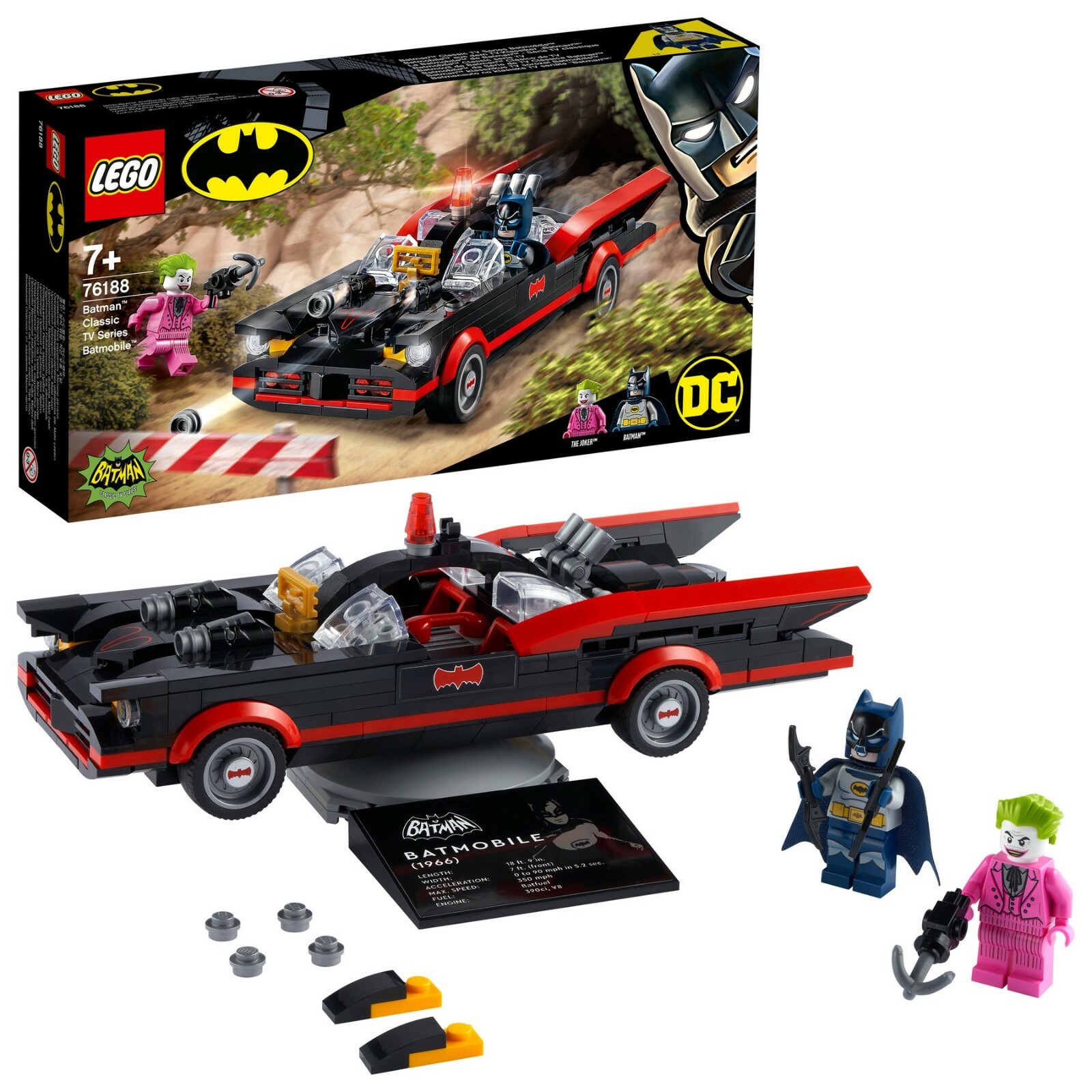 LEGO 76188 Batman Classic TV Series Batmobile DC Superheroes Brand New |  eBay