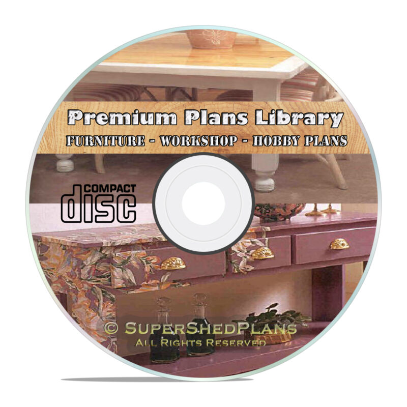 Our Premium Wood Working Furniture Plans, Workshop, Storage, Toys, How