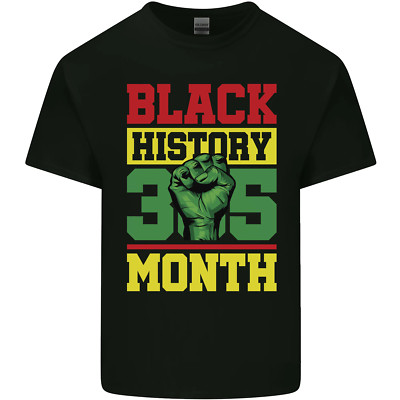 Camiseta Para Niños De Black History Month Lives Matter