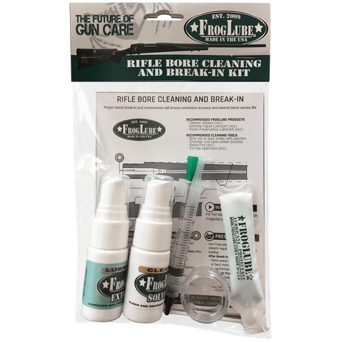 FrogLube Bore Cleaning Kit, Green, .5oz, 99031 Gun Degreaser