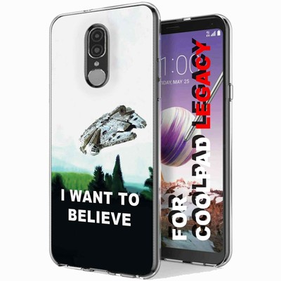 Total Guard Cover Case For Coolpad Legacy, Believe Millennium Falcon, USA Print