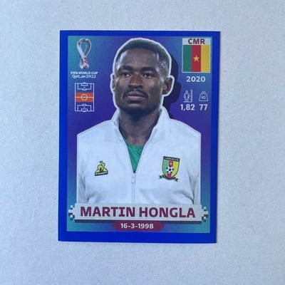 2022 Panini Fifa World Cup Qatar 2022 #CMR 11 Martin Hongla Blue
