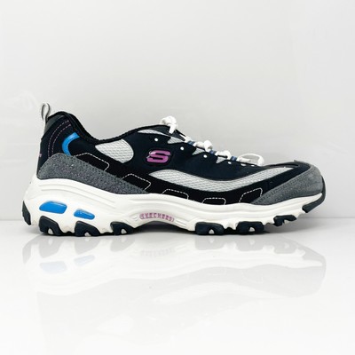 

Skechers Womens D Lites 11947 Черная повседневная обувь Кроссовки Размер 8.5, Черный, D Lites