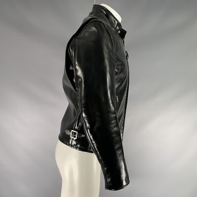 Schott NYC Perfecto ダブルライダースジャケット 38 PERFECTO by SCHOTT N.Y.C Size 38 Black Leather Motorcycle