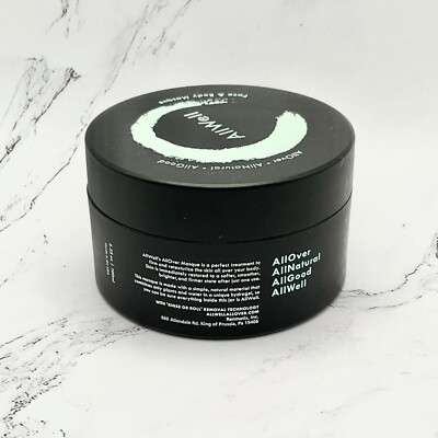 ALLWELL BEAUTY AllOver Botanical Radiance Face & Body Mask NEW 3.35oz/100mL