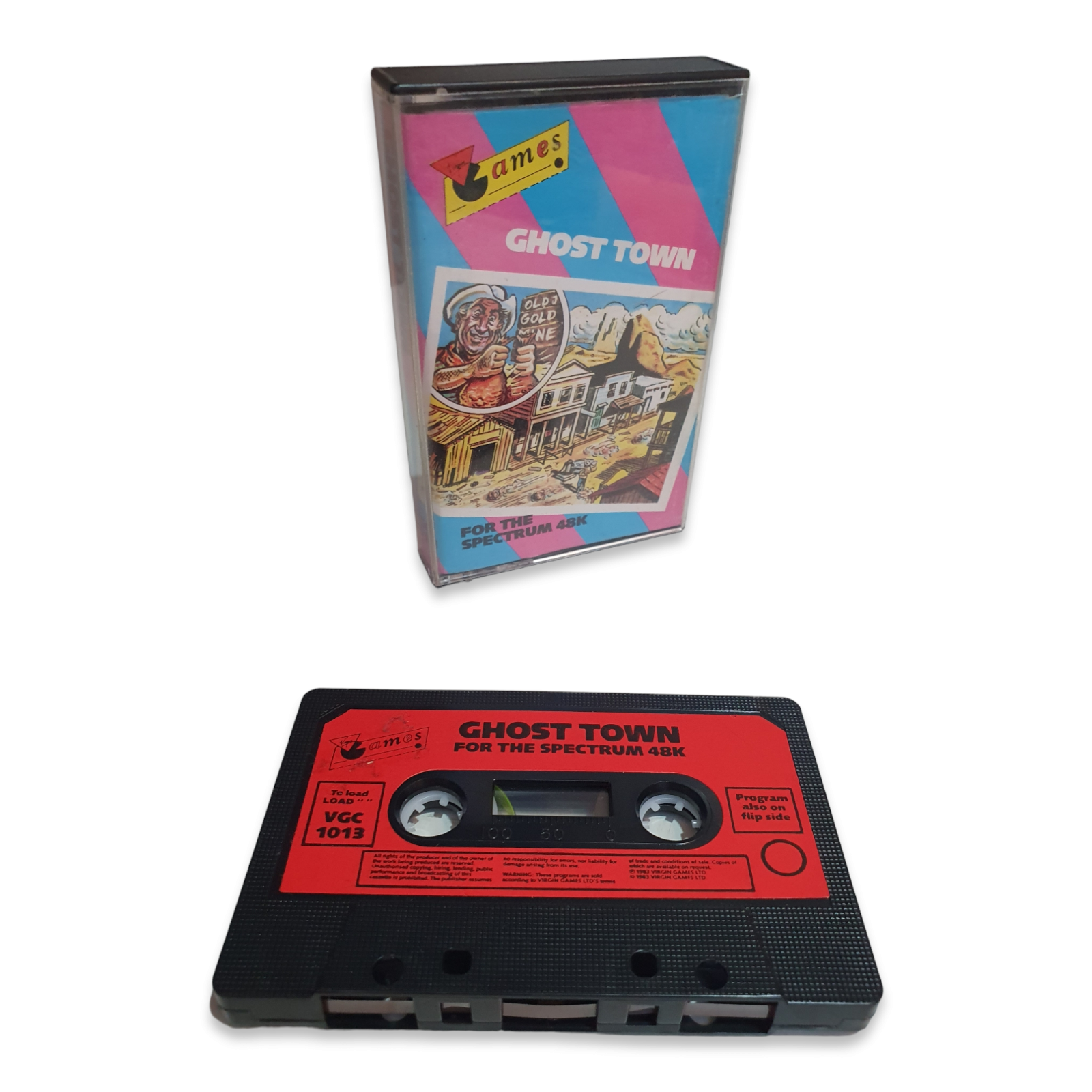 Retro Ghost Town Virgin Games ZX Spectrum Game Cassette Tape | eBay Retro Ghost Town Virgin Games ZX Spectrum Game Cassette Tape | eBay