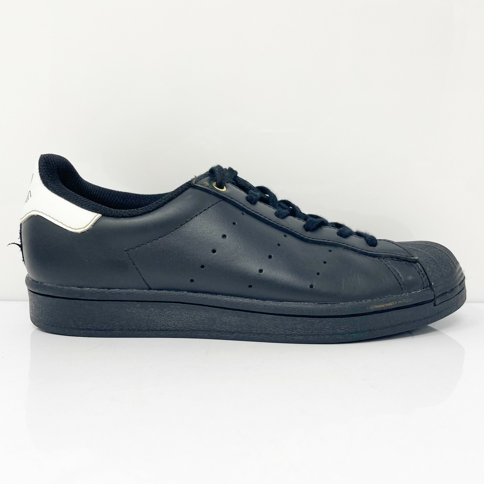 

Adidas Mens Superstar FX7888 Черная повседневная обувь Кроссовки Размер 5, Черный, Superstar