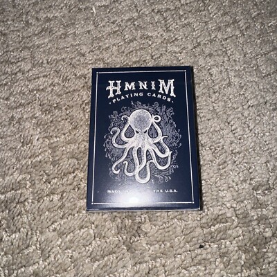 BRAND NEW HMNIM (Hi My Name Is Mark) Playing Cards Slate Gray Sealed! Dan & Dave