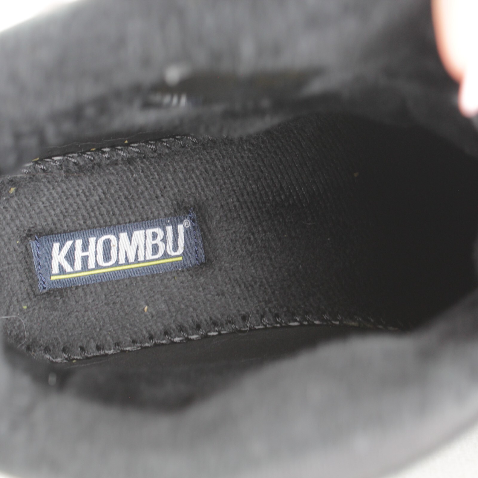 Khombu Mens Size 11M Cliff Tan/Black Zip-Up Cuchioned Winter Ankle Boots 1624939