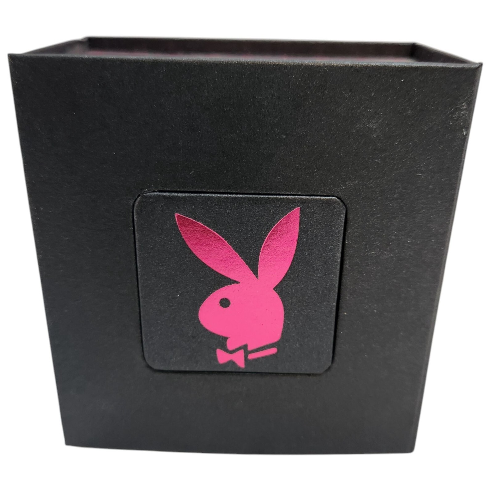 Playboy 2003 Watch Box With Pink Bunny and Rabbit Head Logo