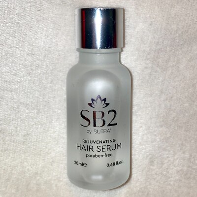SB2 by Sutra Rejuvenating Hair Serum MINI .68oz, 20ml New w/o Box