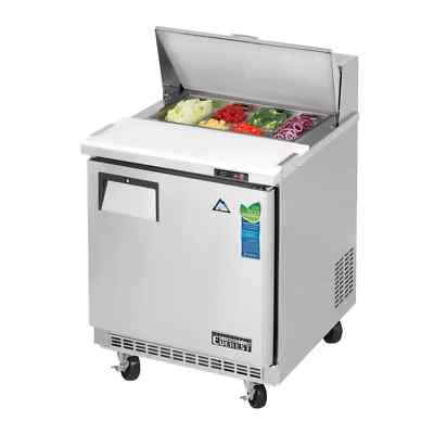Everest EPBNR1 27'' One Section Sandwich Salad Prep Table, 8.0 cu. ft.