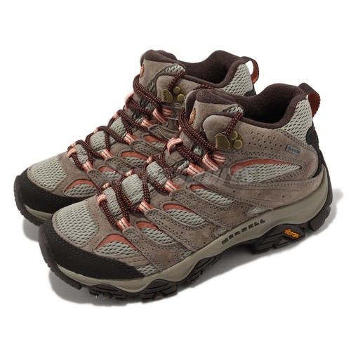 

Merrell Moab 3 Mid GTX Gore-Tex Bungee Cord Brown Women Outdoor Hiking J500232, Коричневый, Moab 3 Mid Gtx
