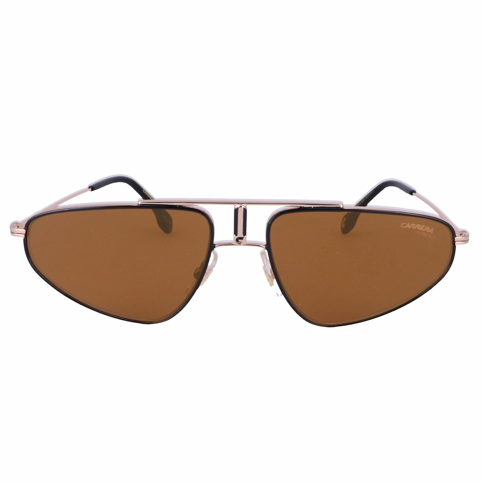 CARRERA CARRERA 1021/S J5G 58-16-145 BROWN GOLD METAL VINTAGE LOOK SUNGLASSES