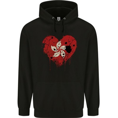 Hoodie Pour Enfants Hong Kong Football Love Flag