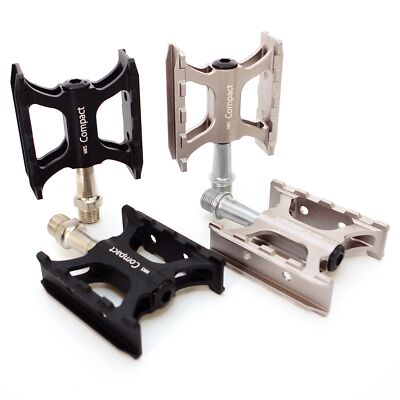 MKS Compact  One-Piece CNC Bike Pedal For Brompton Urban Classic Road Pedal Gray