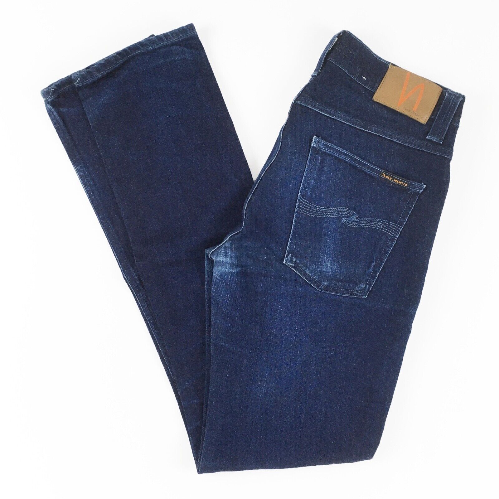 Nudie Jeans Grim Tim Dry Indigo Stretch Jeans 33x34 Nudie Jeans Grim Tim Dry Indigo Stretch Jeans 33x34