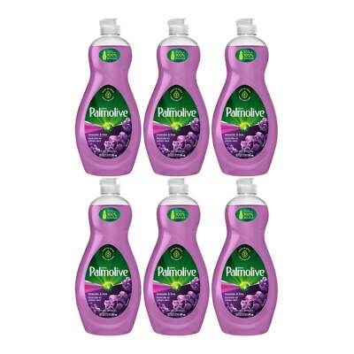 Palmolive Ultra Lavender & Lime Dish Liquid, 20 oz. (591ml) (Pack of 6)