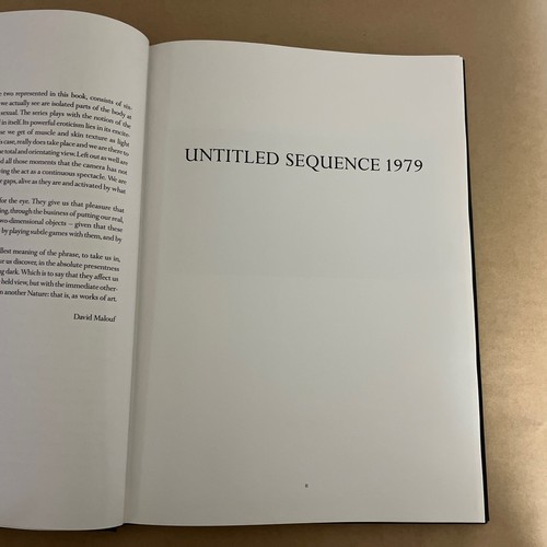 BILL HENSON PHOTOGRAPHS Picador Books 1st Ed 1988 12 Gatefold Illustrations HCVR