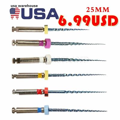 Dental Endo Files X-pro Blue taper 06/04 Root canal NITI Endodontic Files Rotary