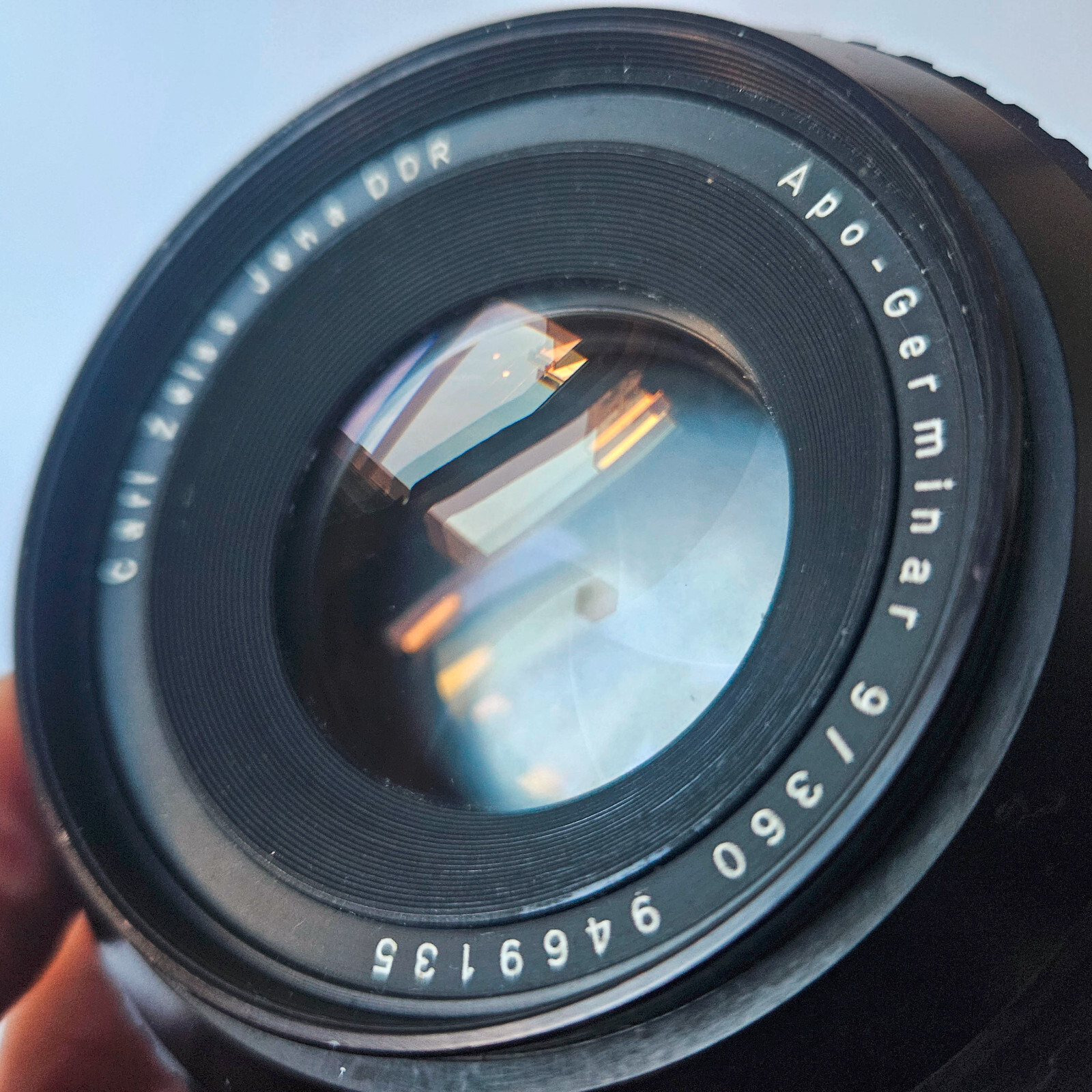 CARL ＺＥＩSS ＪＥＮＡ Carl Zeiss Jena Lens Apo Germinar 9/360mm 9469135 | eBay