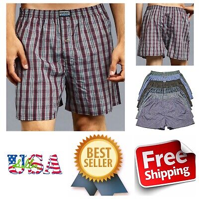 mens plaid boxer briefs