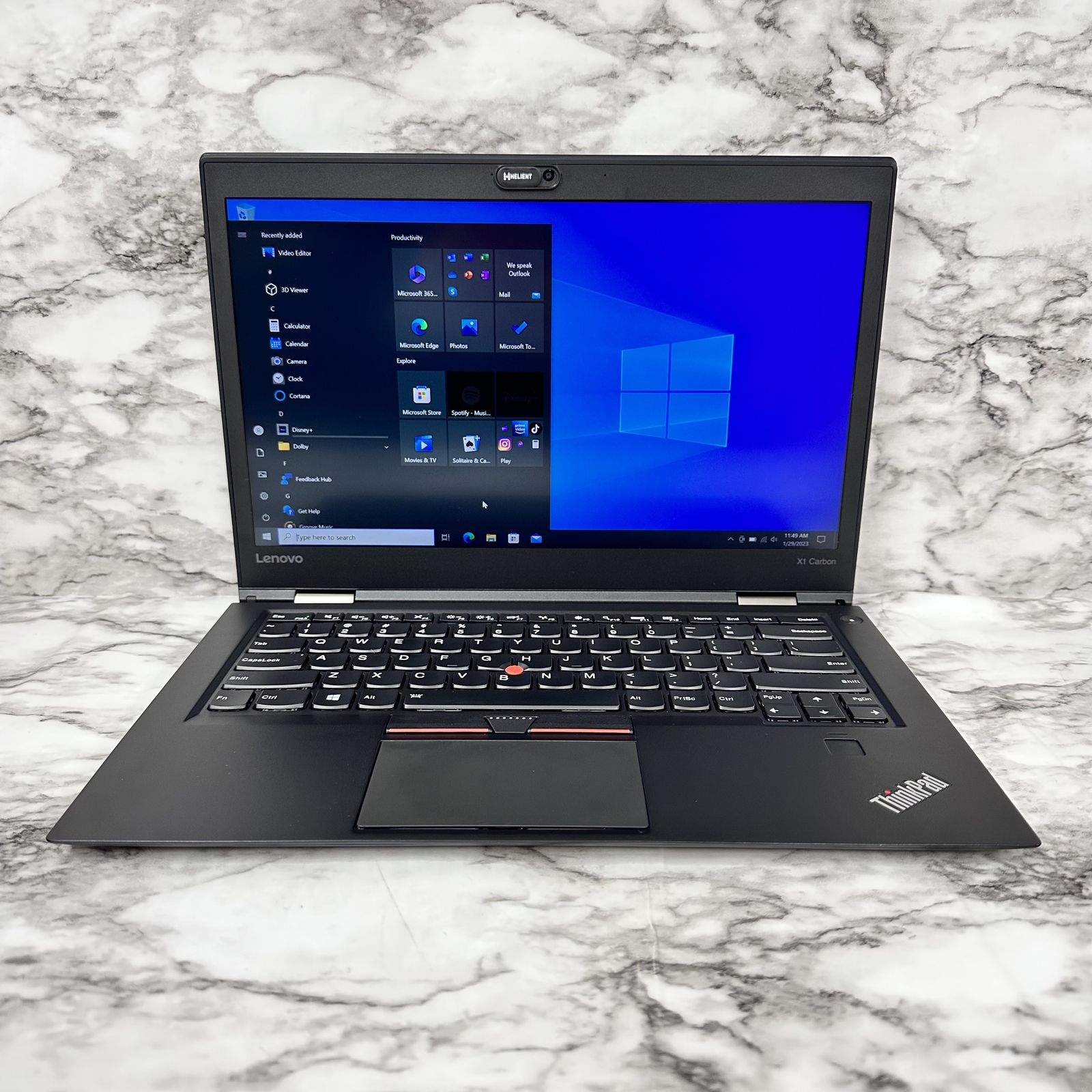 Lenovo ThinkPad X1 Carbon(4th Gen) i7-6500U 2.5GHz 8GB RAM 256GB SSD Win 10 Pro - Picture 2 of 12