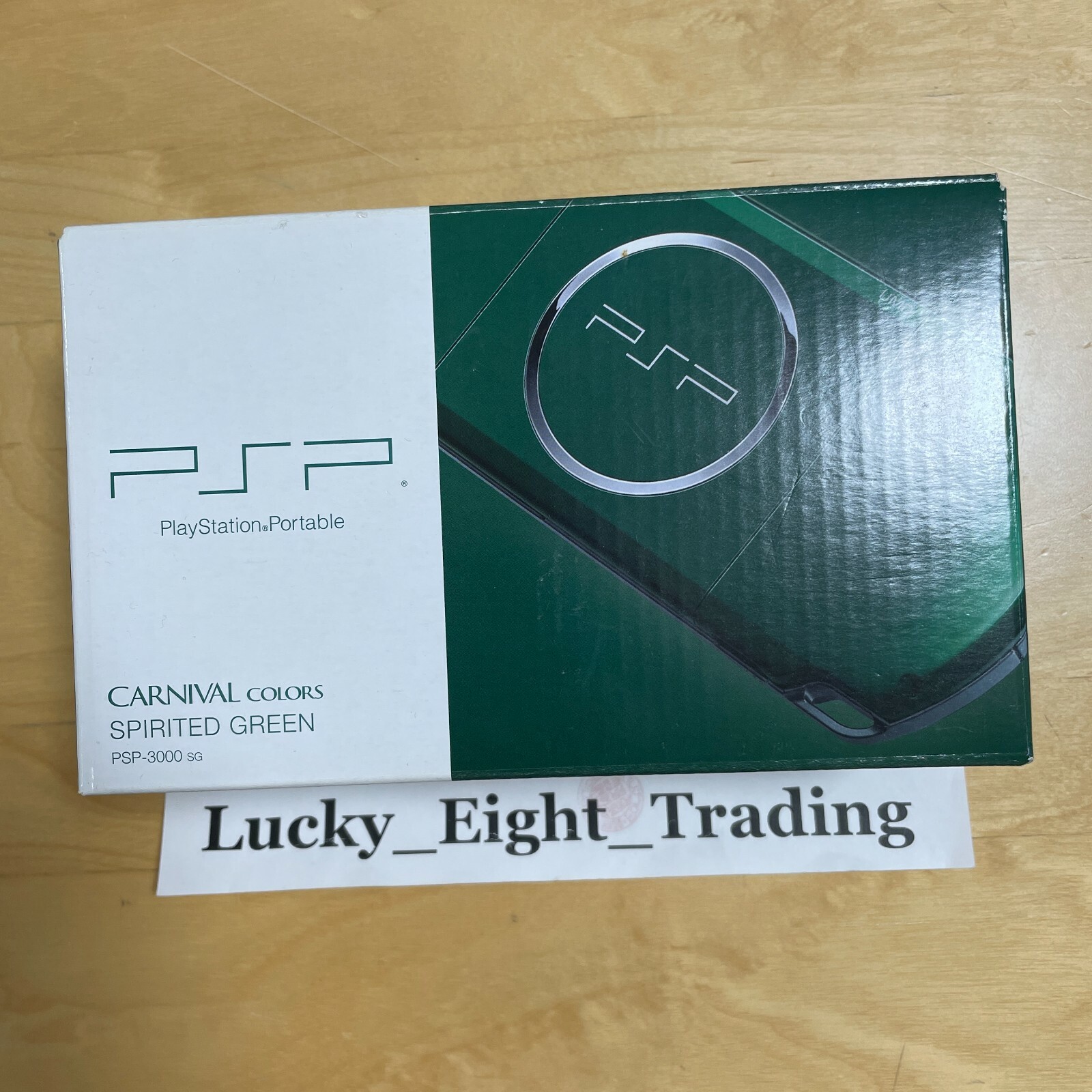 5-084 PSP-3000 スピリティッド グリーン 箱付き 5-084 PSP-3000 スピリティッド グリーン 箱付き SONY PSP 3000