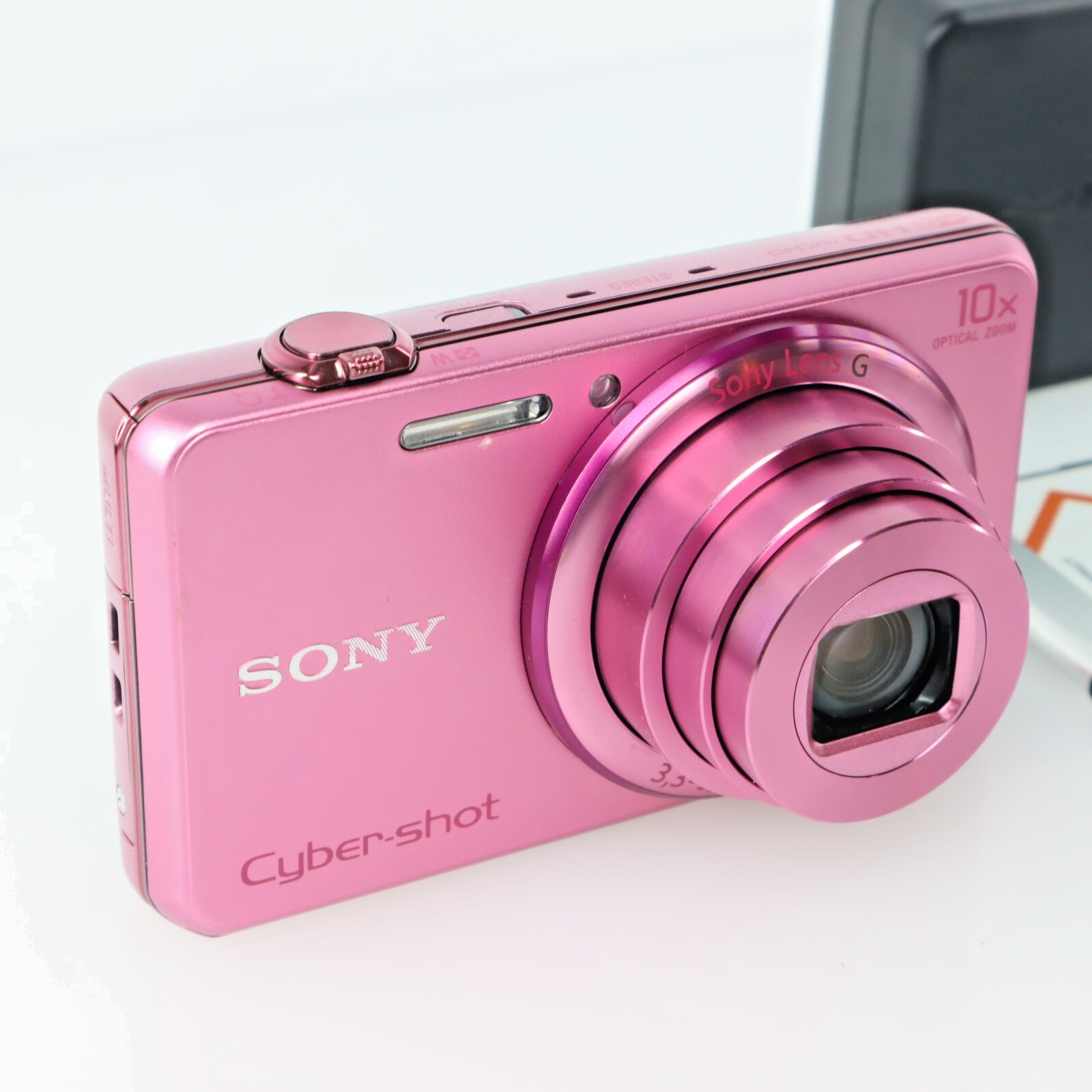グランドセール 漫画 Mint] SONY 18.2MP Cyber-shot Pink DSC-WX200 Camera Digital デジタルカメラ