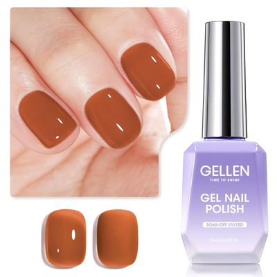 18ml 1pc Jelly Amber Gel Polish Uv Light Soak Off Fall ...