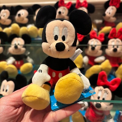 Authentic HKDL Hong Kong Disney Mickey Mouse Magnetic Shoulder Pal Plush Toy