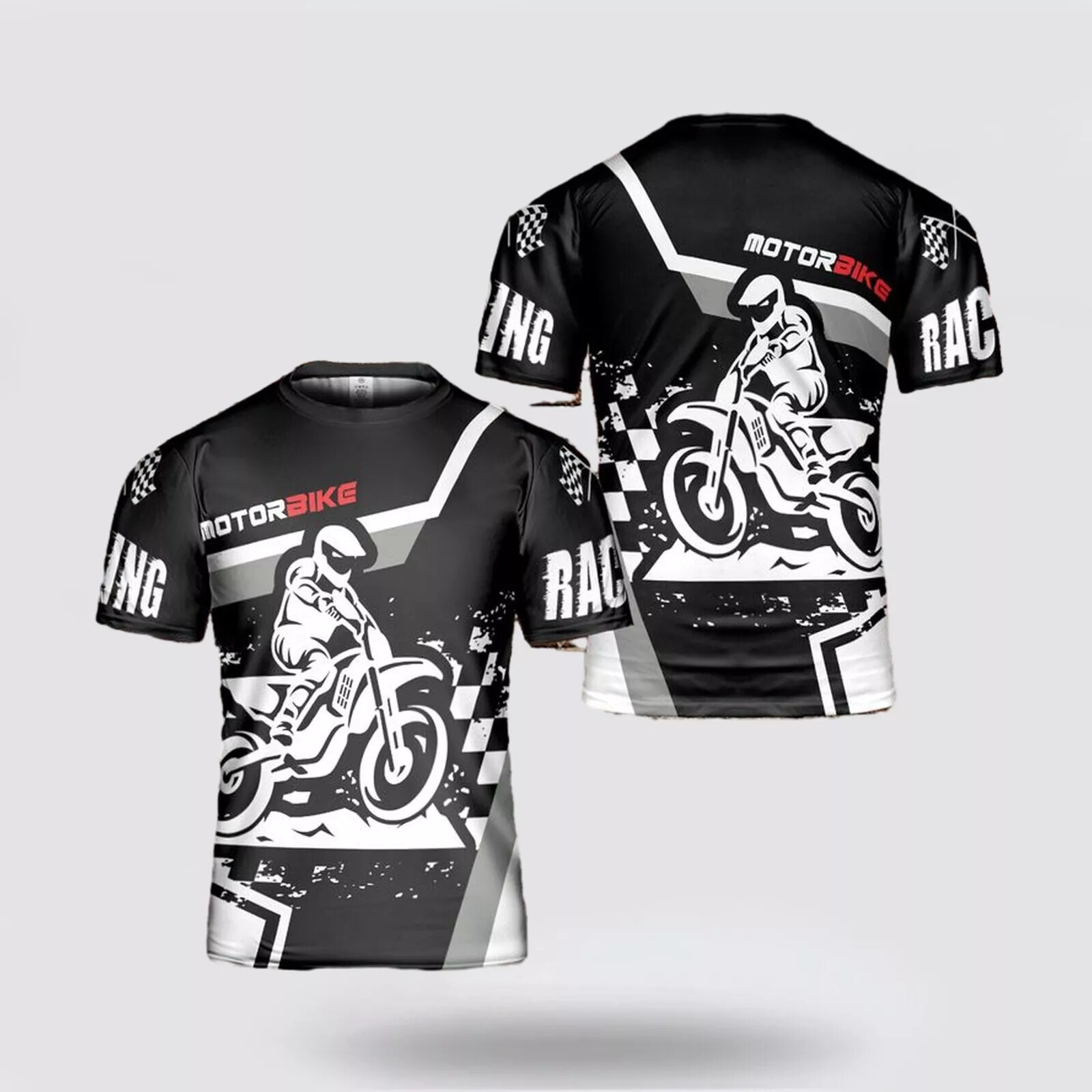 Motorbike Motorcycle Racing All Over Print 3D T-SHIRT Mother Day Gift Best Price