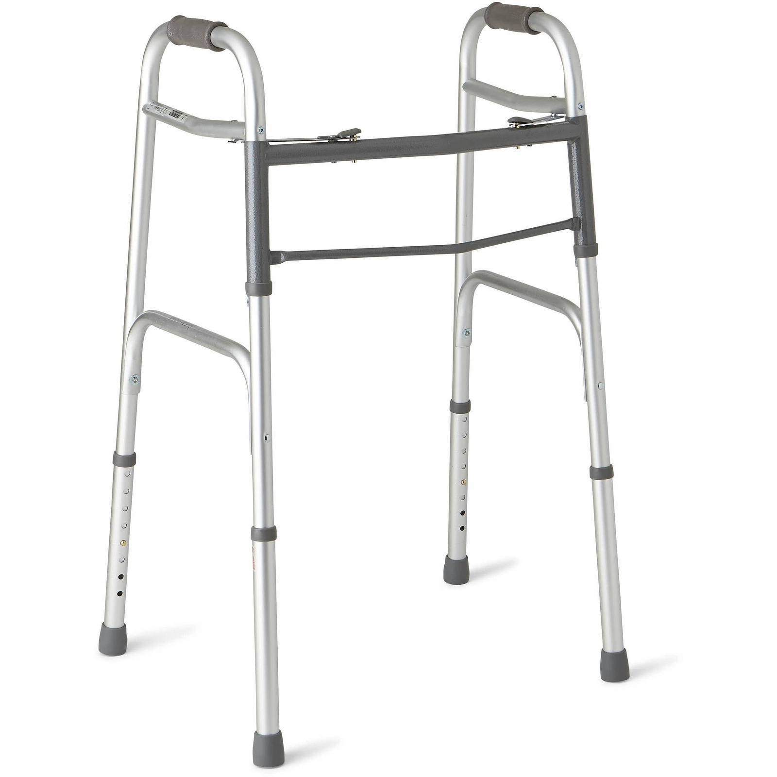 Medline Deluxe Two-Button Folding Walker