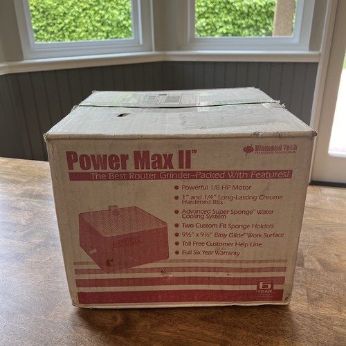 Power Max 2 Grinder Router Diamond Tech - NEW IN BOX - FREE SAME DAY SHIPPING