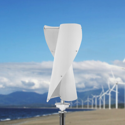 Vertical Wind Power Turbine 12V Electro Maglev Wind Generator w/ Controller 400W