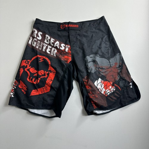 Warrior Fight Gear UFC MMA training fighting Shorts Red