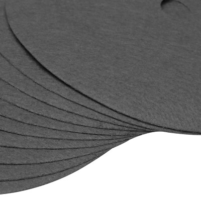 20 Pack Tree Mulch Ring 27cm Nonwoven Tree Protector Mat Plant Cover Black New