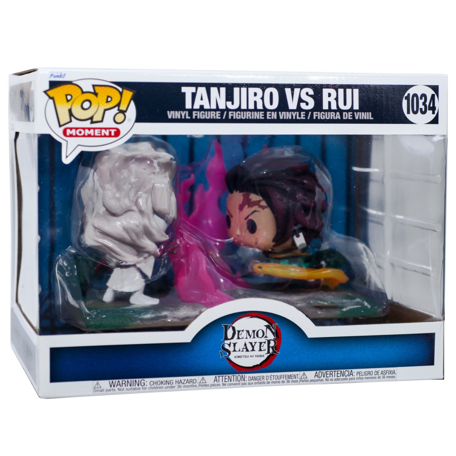 Demon Slayer Tanjiro vs Rui Funko Pop Moment #1034 Animation