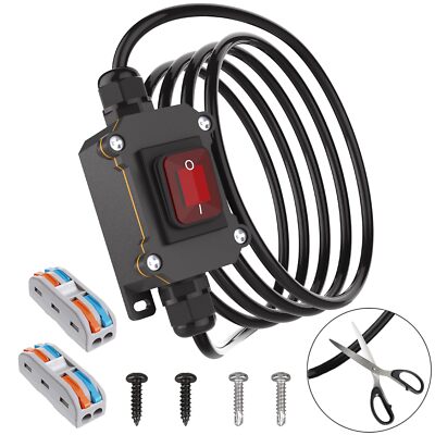 Switchブールとレッド 2-1/4” Toggle Switch Extensions With Red Crystal On Top fits