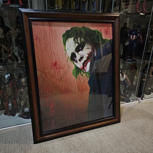 JOKER 油絵アート Pop Art Joker, AI Art, Wall Art, AI Generated Art, Digital