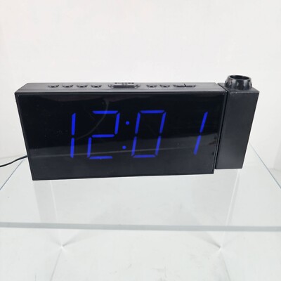 Large Number Digital Alarm Clock with Digital Projection CR1001F