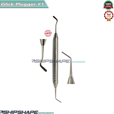 1 Glick Plugger PE-1 Dental Endodontic Excavator Root Canal Surgical Instruments